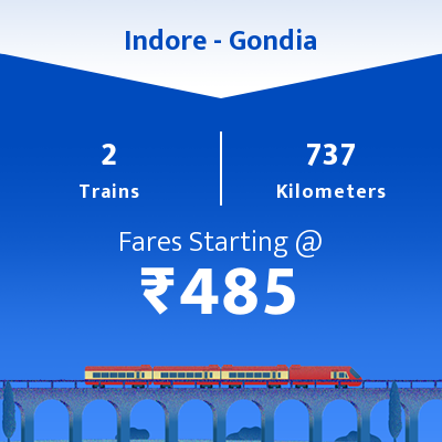 Indore To Gondia Trains